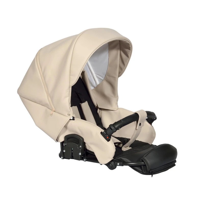 Бебешка количка Baby Giggle, Broco Eco, 2в1, 02 Бежов